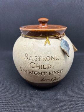 Seeds of Faith Inspirational Ceramic Prayer Jar
